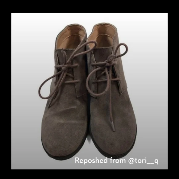 CLARK'S Originals Athie Terra  Dark Suede Ankle Boots- 8.5 - Picture 8 of 16